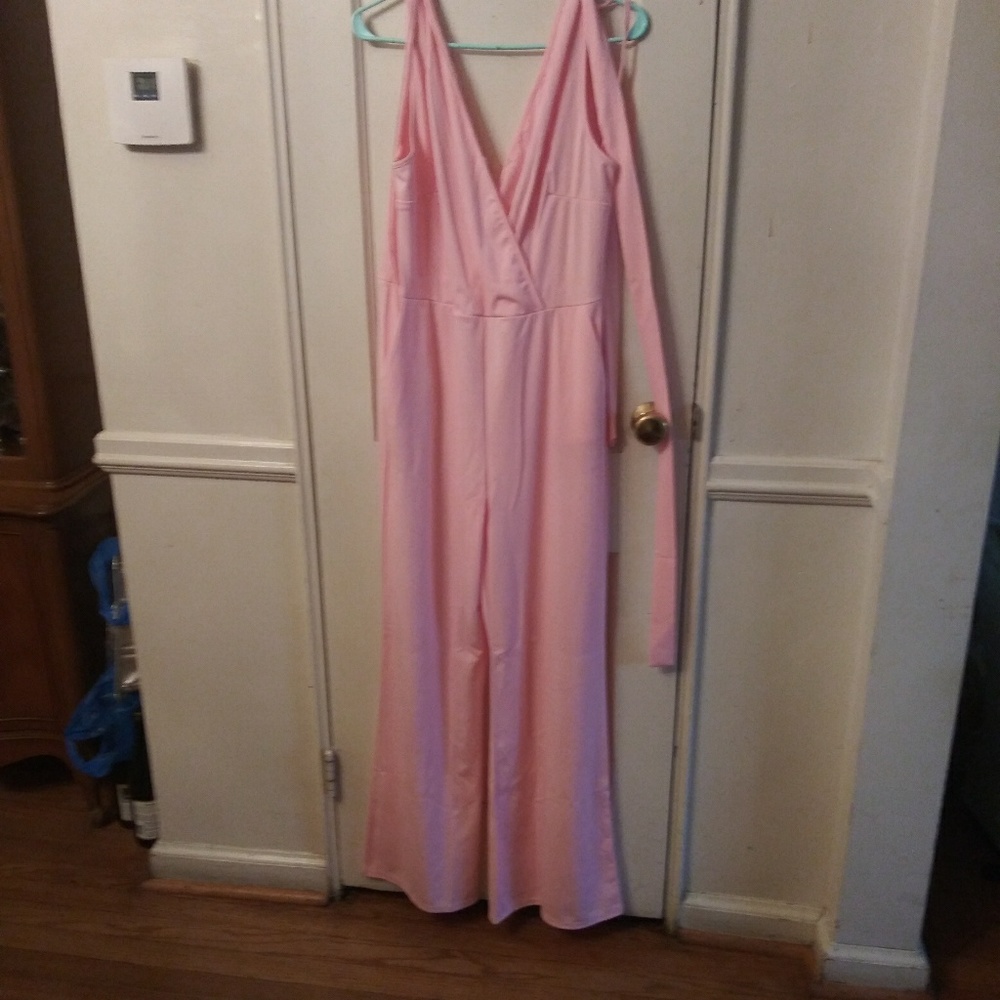 Pink jumpsuit